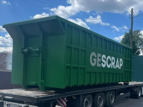 kontener wykoanany z hardoxu